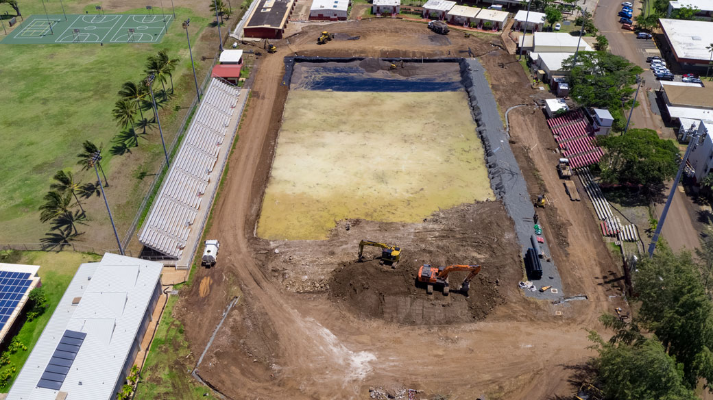 Kahuku High & Intermediate School Drainage Improvements, Phase 2 Nan