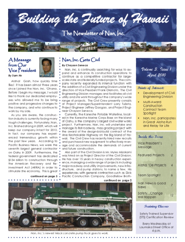 Newsletter