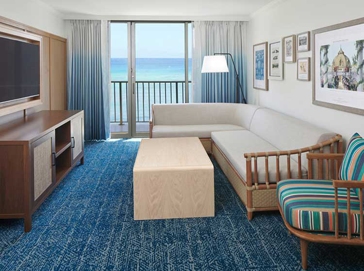 Outrigger reef family suite ocean view