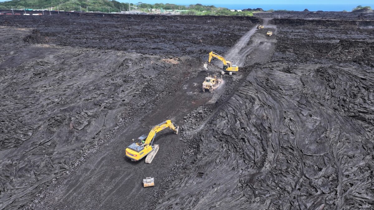 Lava Road Repairs